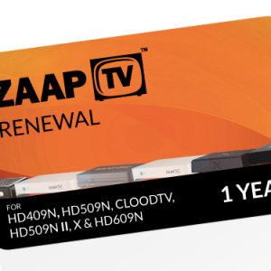 ZAAPTV 1 Year Renewal Voucher ARABIC
