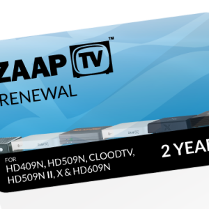 ZAAPTV 2 Year Renewal Voucher GREEK